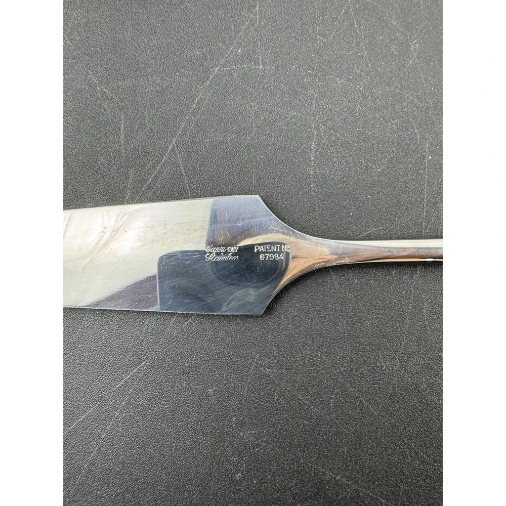Vintage MCM Hand‎ forged Capri Carving set